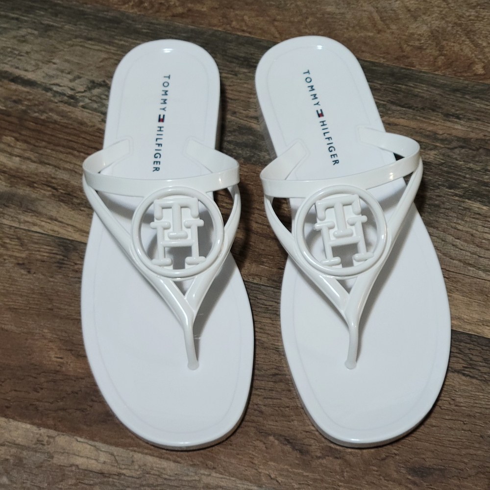 Tommy Hilfiger White Women's Sandals